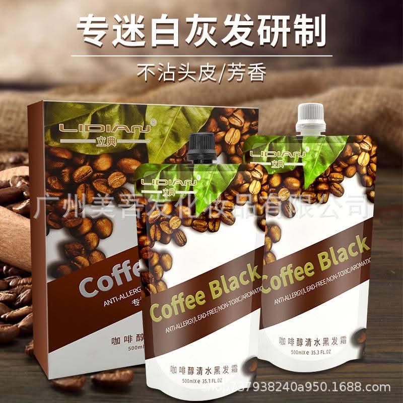 Coffee  Hair Color Cream – Organic, (1000ML)