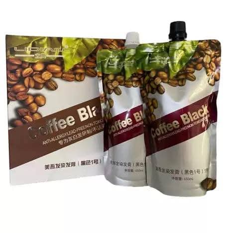 Coffee  Hair Color Cream – Organic, (1000ML)