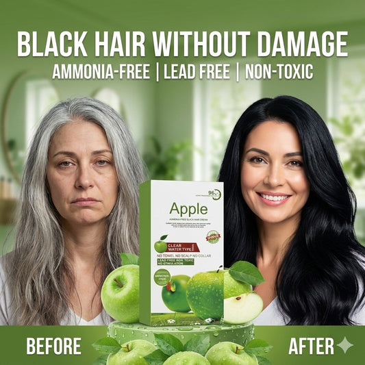 Original Apple Ammonia-Free  Hair Color Cream – Organic, (1000ML)