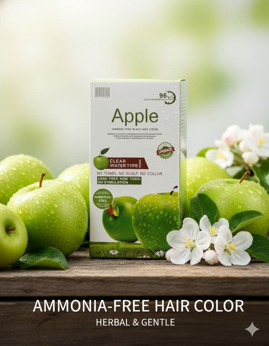 Original Apple Ammonia-Free  Hair Color Cream – Organic, (1000ML)